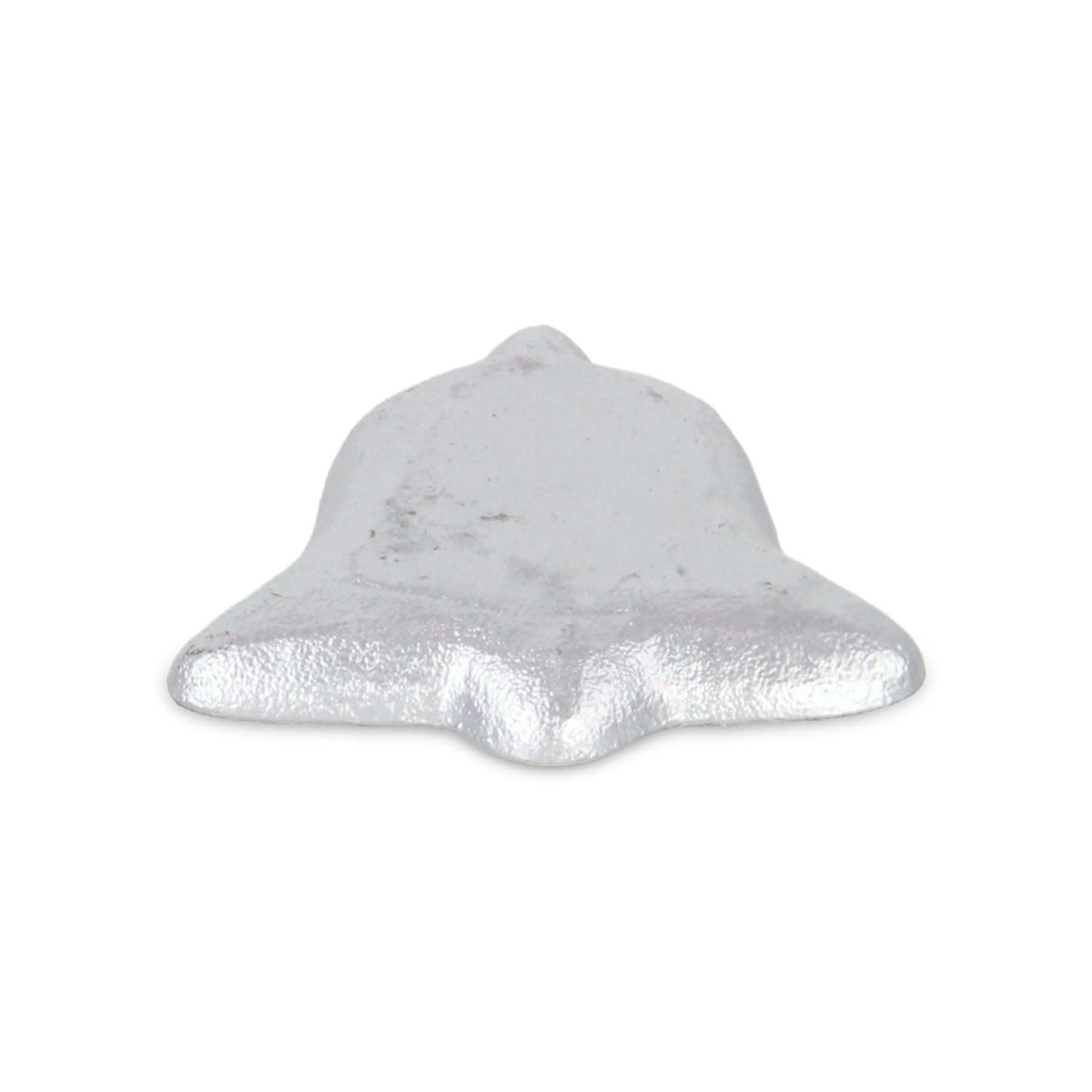 Christmas Bell Trinket Tray 5" - Silver Cast Iron Decorative Gift